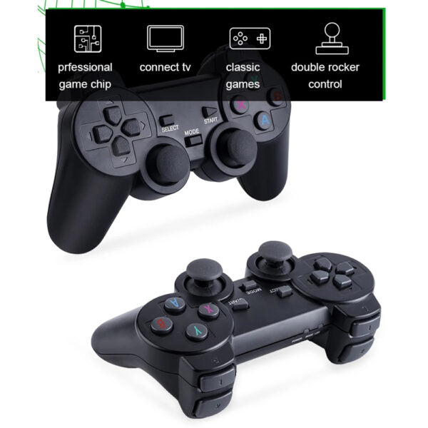 🎮 GameStick LITE 4K – Wireless 2.4G Game Console with Dual Gamepads