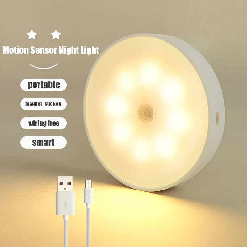 💡 LED Intelligent Induction Lamp – Motion Sensor Rechargeable Light