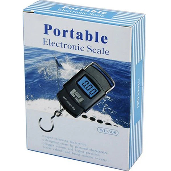 🔋 Portable Electronic Scale – Digital Hanging Luggage & Weight Hook Scale